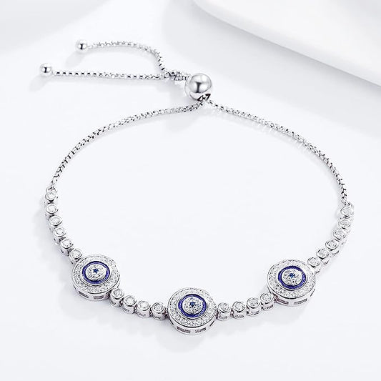 Evil Eye's Protective Power with Authentic Silver and Blue