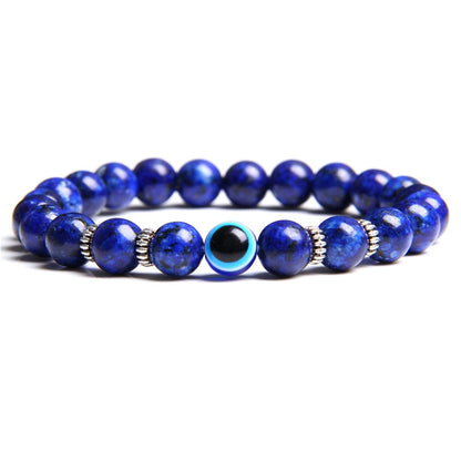 Evil Eye Bracelet - With Blue Eye Beads